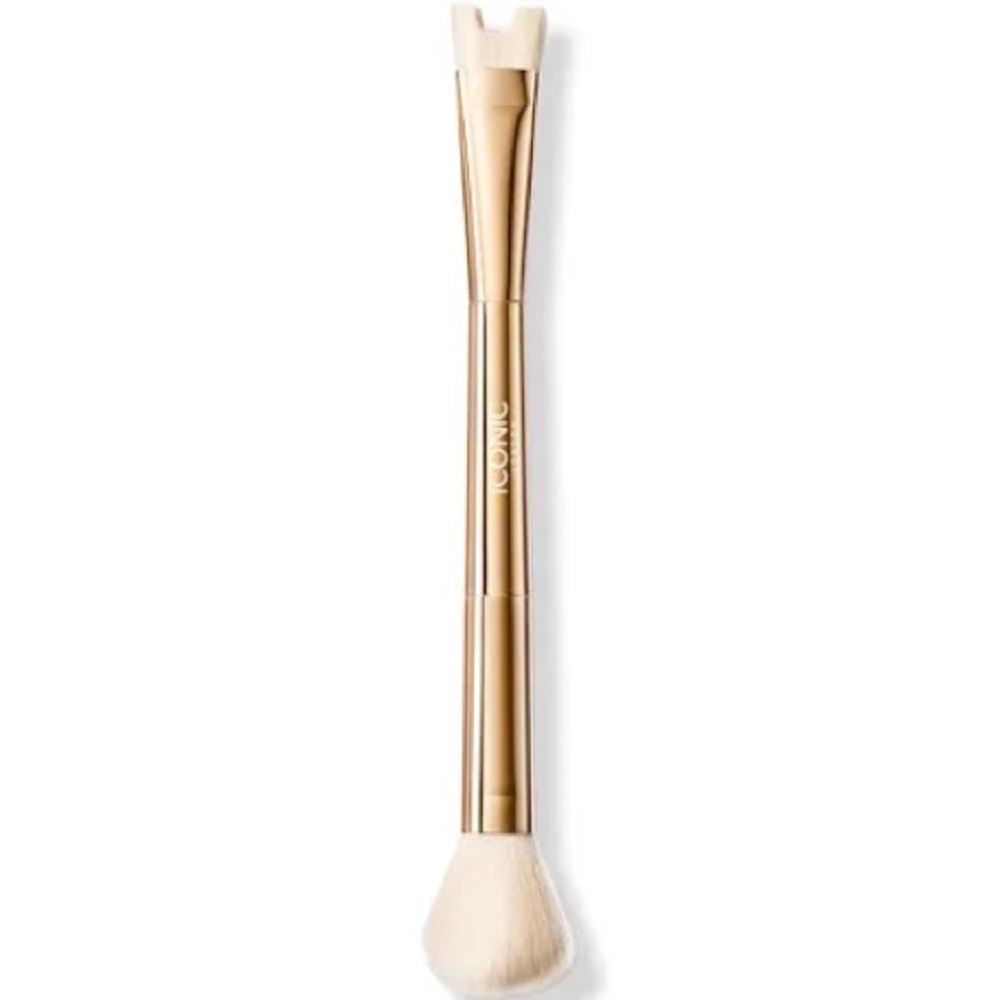 NIB ICONIC London Precision Duo Contour Brush